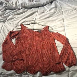 INC cold shoulder sweater